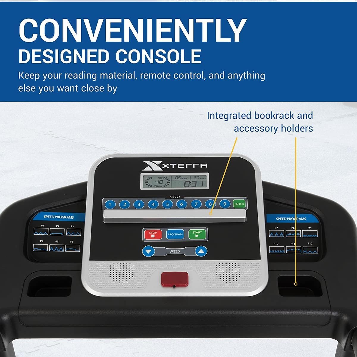 Folding Smart Treadmill Compact Design 250 LB Weight Capacity - Image 4