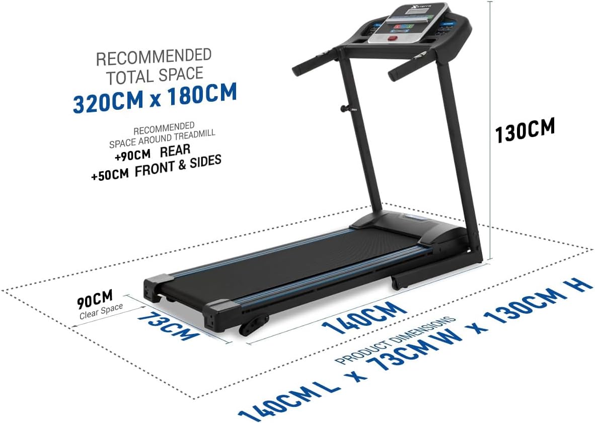 Folding Smart Treadmill Compact Design 250 LB Weight Capacity - Image 8